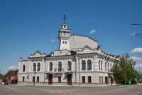 В Минусинске отреставрировали историческое здание драматического театра
