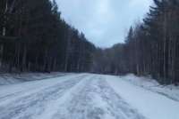 В Хакасии и на юге Красноярского края снегопад осложнил жизнь водителям