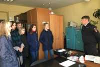 В Минусинске школьники побывали на экскурсии в Госавтоинспекции