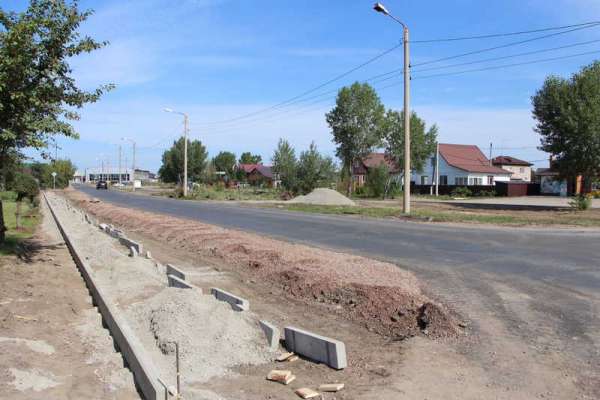 В Минусинске продолжается ремонт дорог