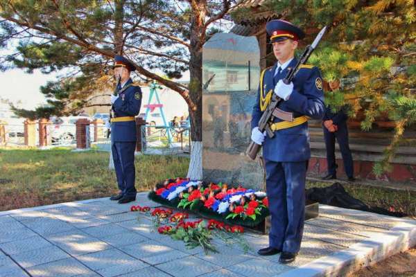 В Минусинске открыли мемориал героям, павшим за свободу и независимость Родины