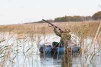 Минусинские любители стрельбы по уткам выходят на охоту