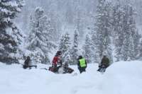 В «Ергаках» привлекли к ответственности водителей снегоходов