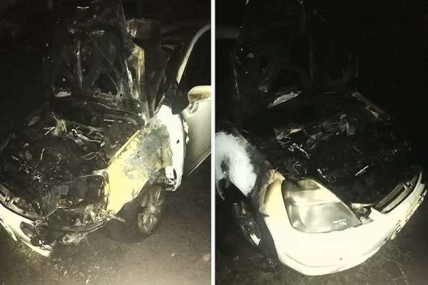 В Красноярском крае девушка решила отомстить бывшему другу и сожгла его автомобиль