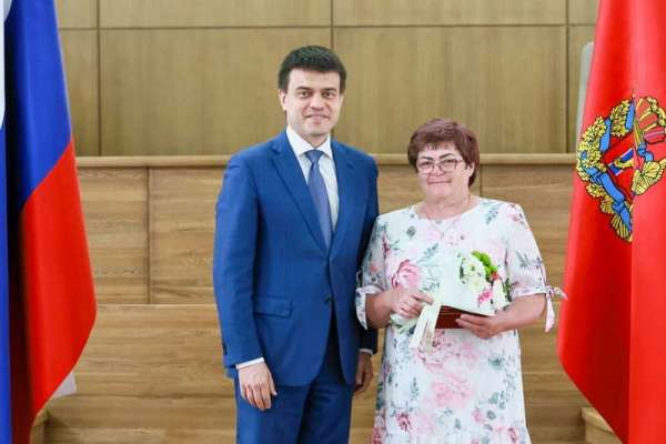 Жительнице Минусинского района вручили государственную награду