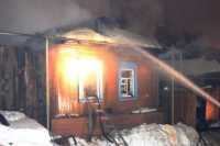 Жительница Минусинска пострадала на пожаре в частном доме