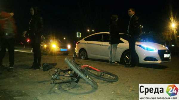 На Абаканской улице сбили велосипедиста