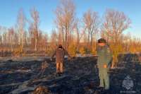 Жителю Минусинского района грозит штраф до 15 тысяч рублей за  поджог травы