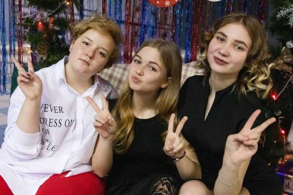 В Минусинске прошел новогодний молодежный бал