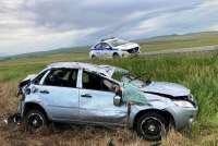 В Хакасии в двух дорожных авариях пострадали дети