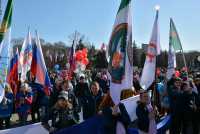 Сосед Минусинска отпраздновал третью годовщину воссоединения России и Крыма