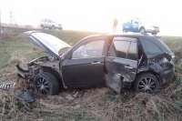 В Красноярском крае в дорожной аварии пострадала женщина и трое маленьких детей